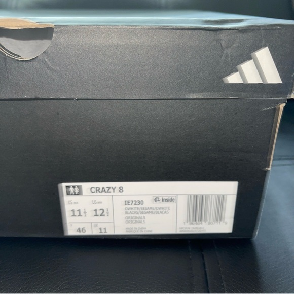 New Adidas Crazy 8 Basketball Shoes Size 11.5 - Picture 5 of 5